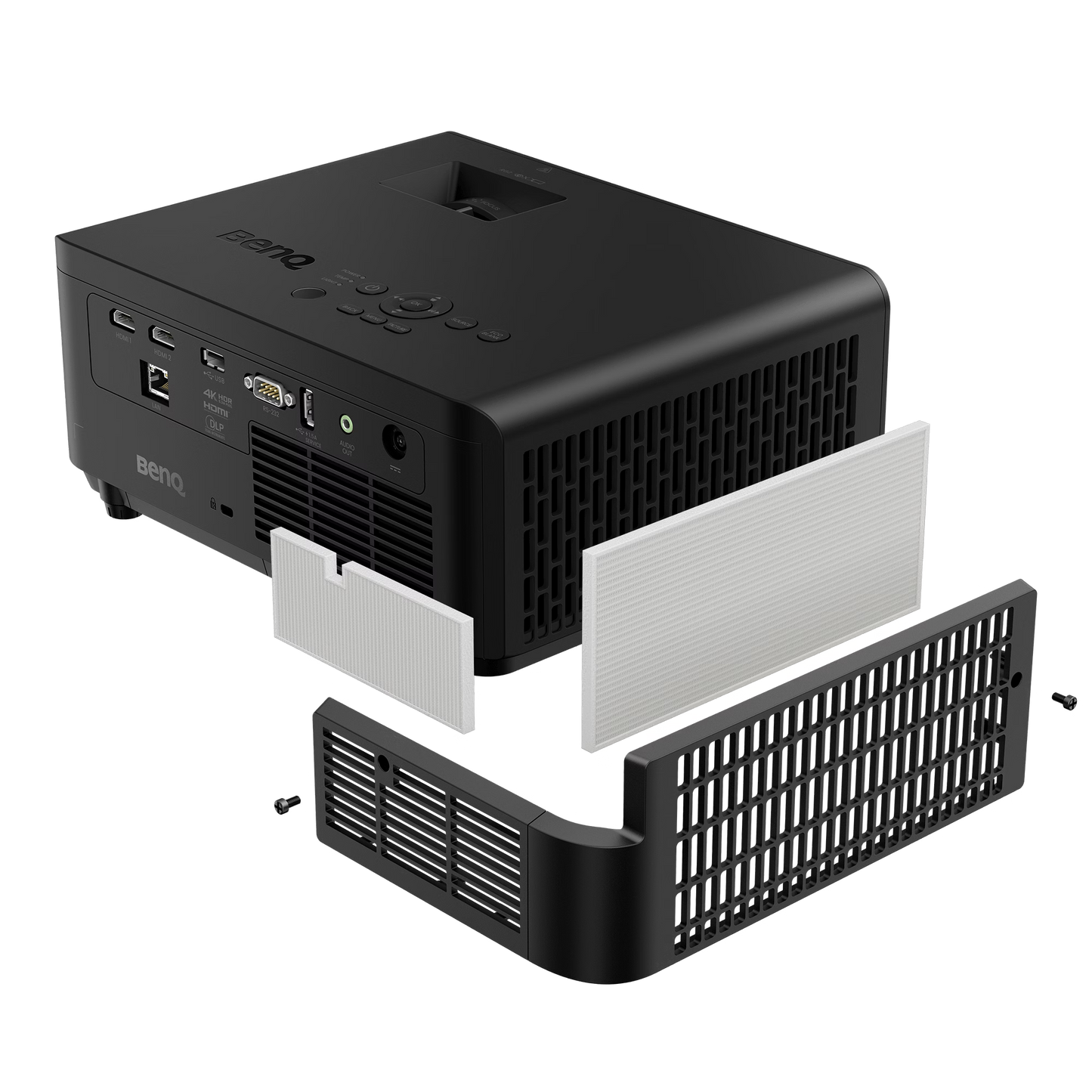BenQ LK830ST 4000 Lumen 4K Short Throw Projector | UHD Laser Mapping Projector
