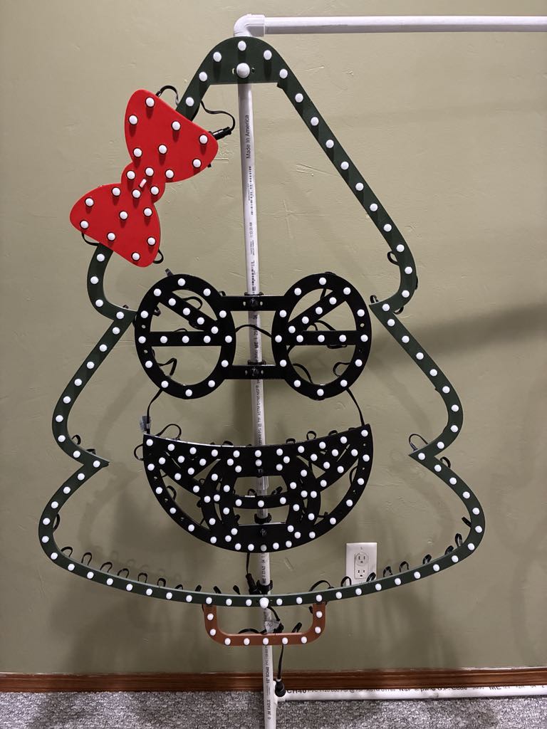 Anything Is a Singing Face Tree w/ Bow