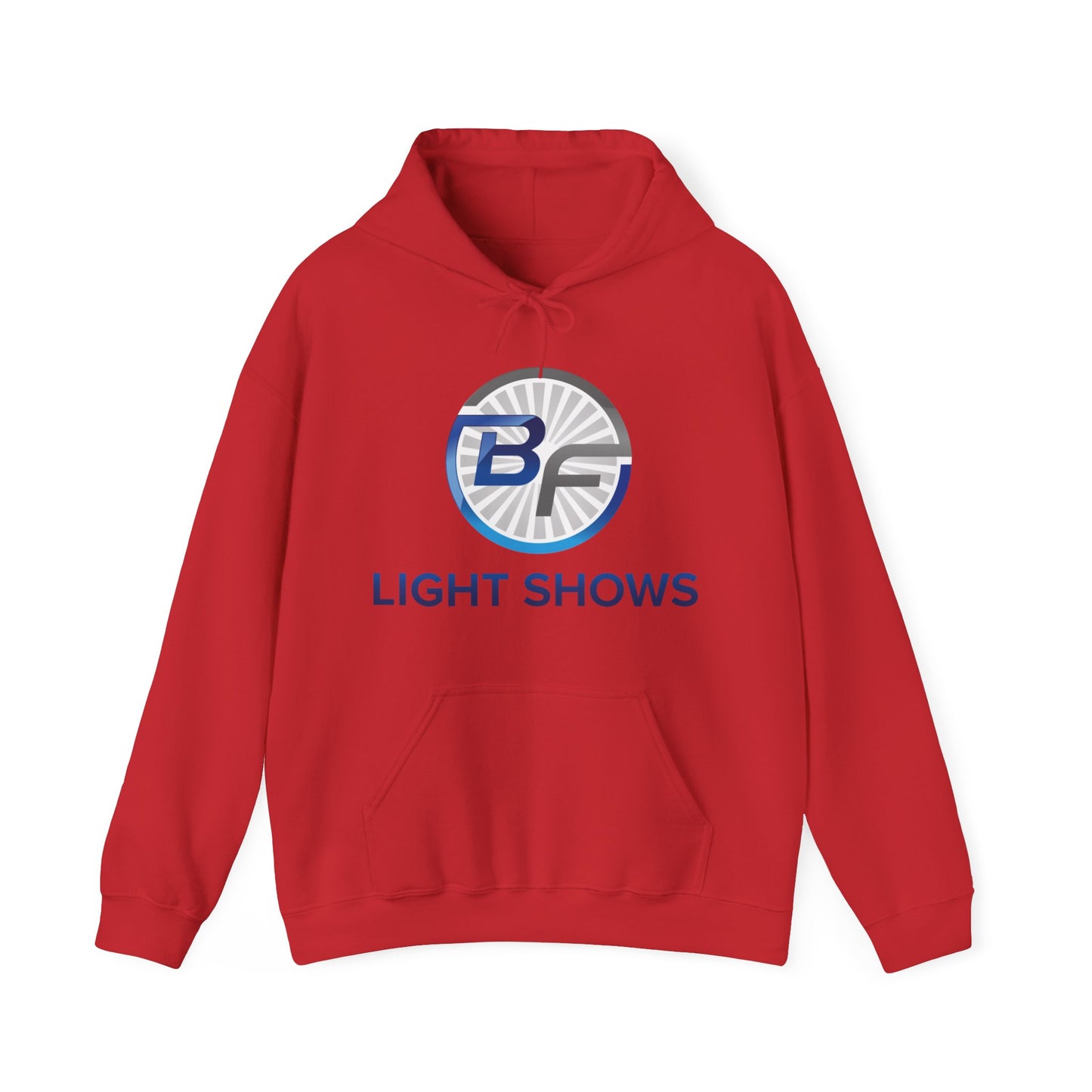 BF Light Shows Logo - Unisex Heavy Blend™ Hooded Sweatshirt