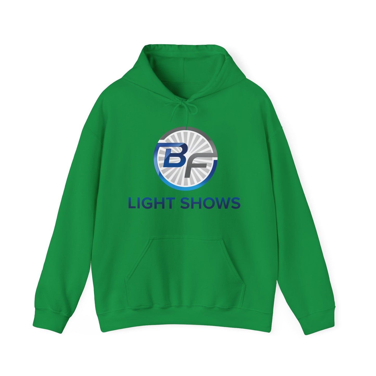 BF Light Shows Logo - Unisex Heavy Blend™ Hooded Sweatshirt