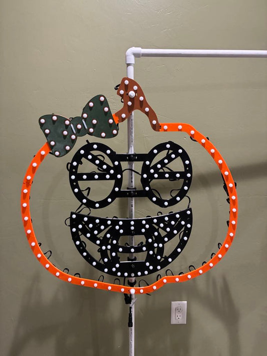 Anything Is a Singing Face Pumpkin w/ Bow