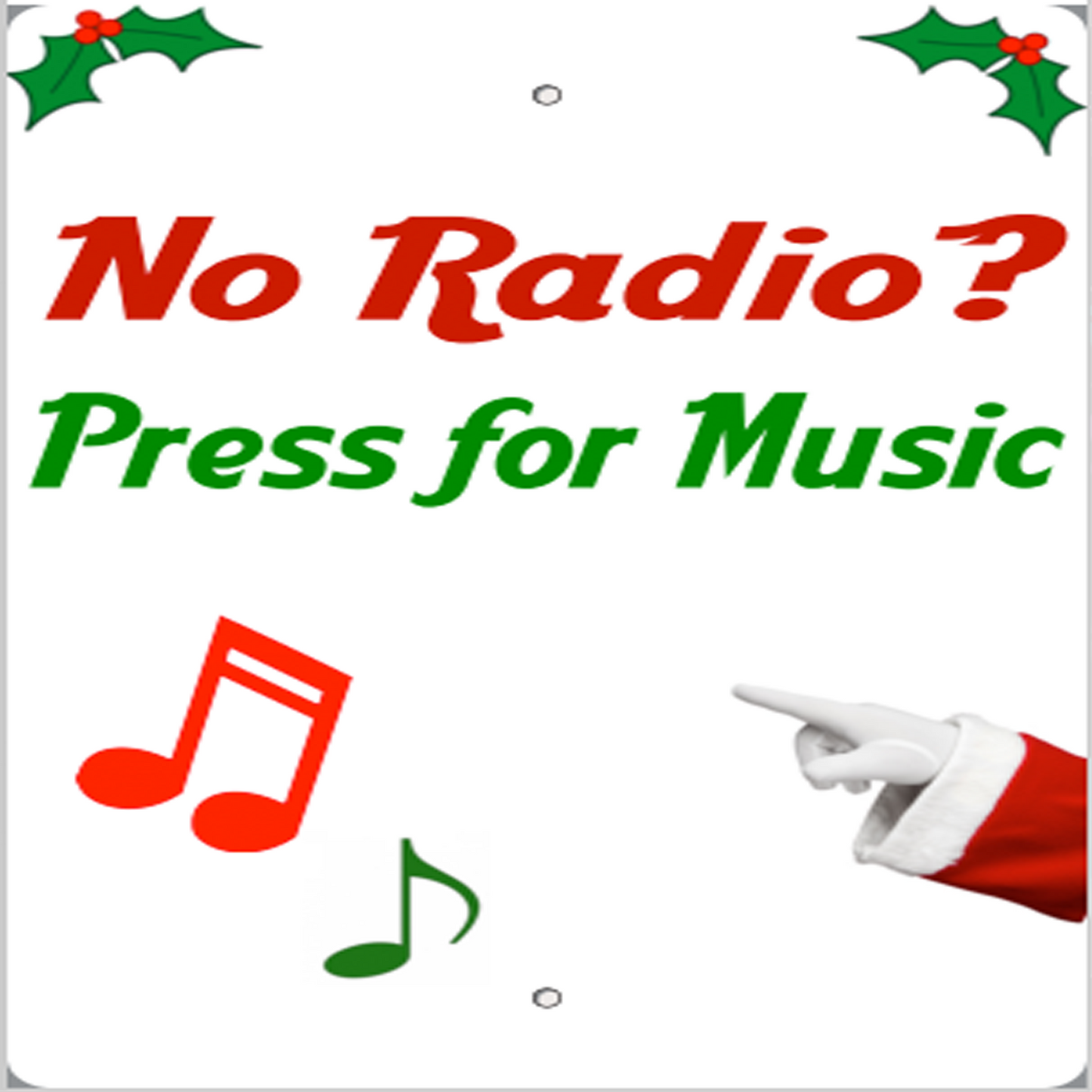 Push Button Music Sign (Aux/3.5mm version)