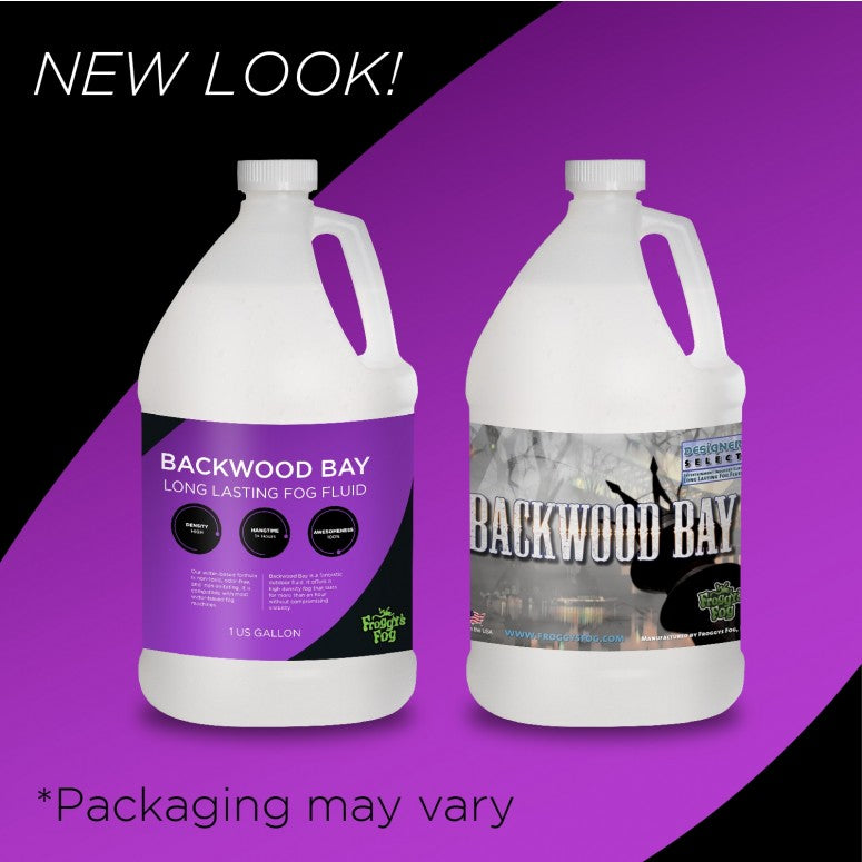 BACKWOOD BAY® - EXTREMELY LONG LASTING FOG JUICE MACHINE FLUID