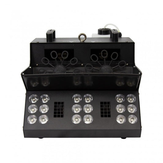 FROGGY'S FOG - FOBBLES F4 - 1400W BUBBLE FOGGER - DMX - 4 MACHINES IN 1 (FOG, HAZE, BUBBLES, FOG BUBBLES)
