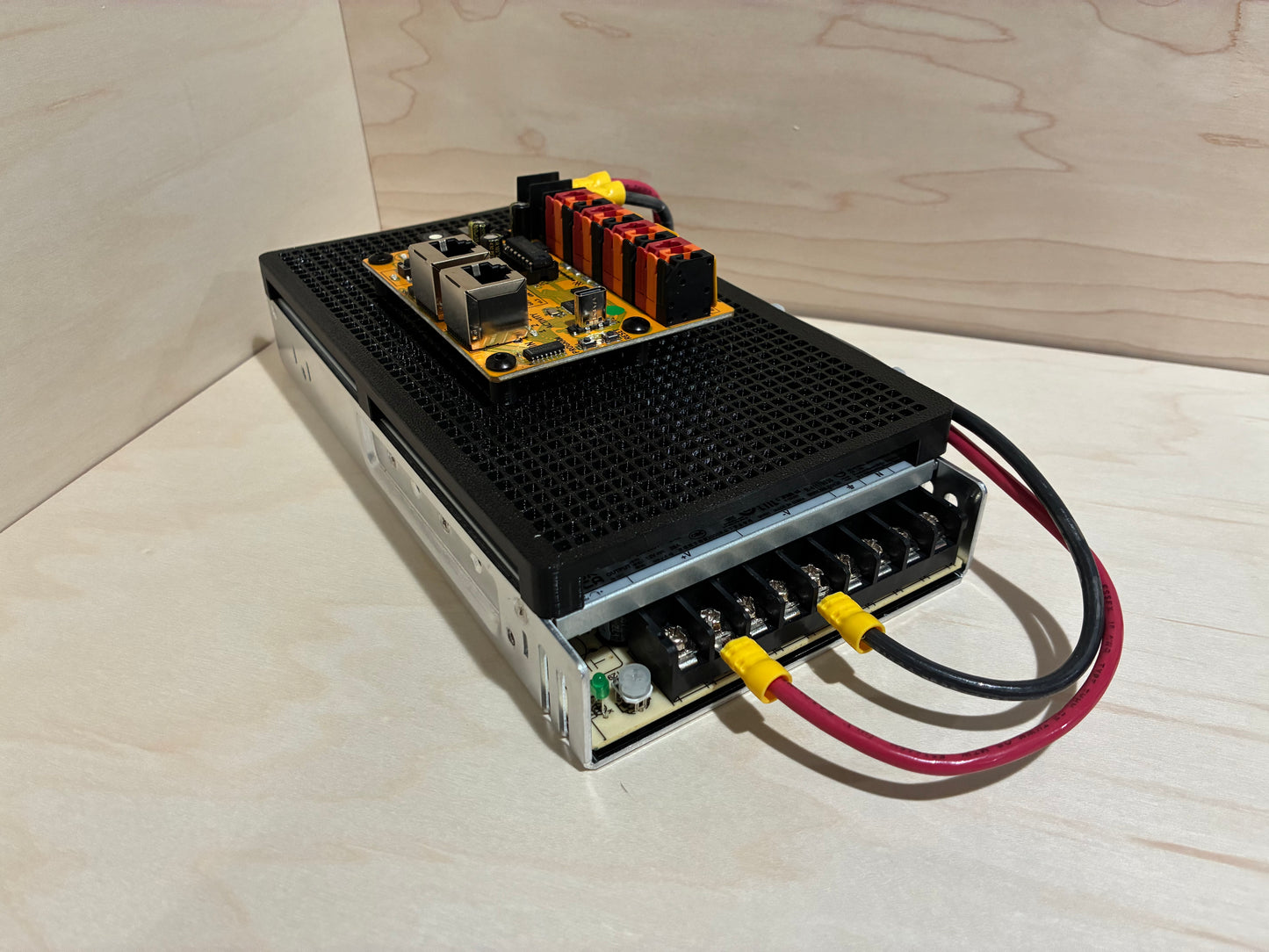 Power Supply Mounting Grid STL