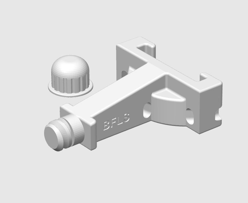 T-Post to Prop Mount STL